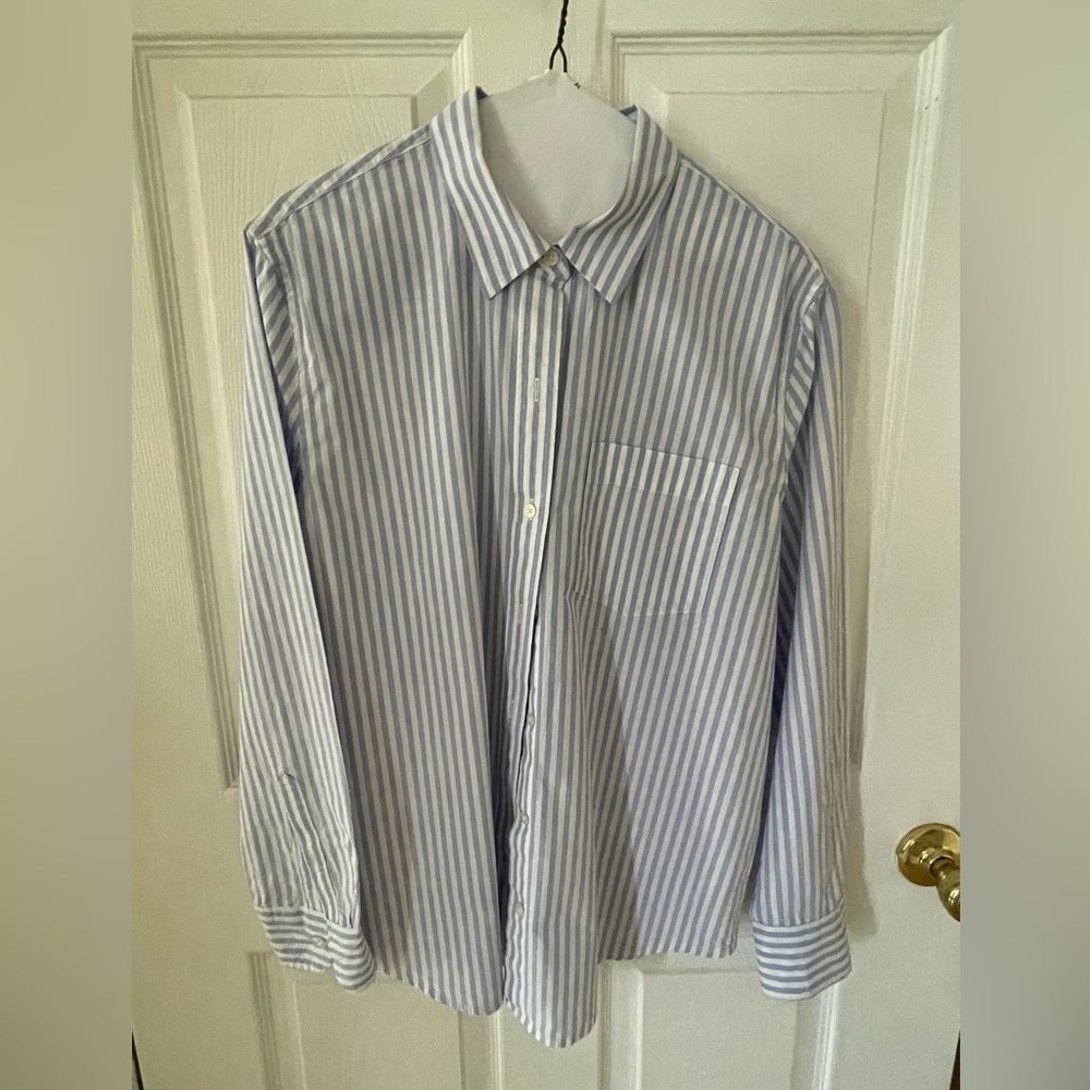 Gap-women’s striped blouse